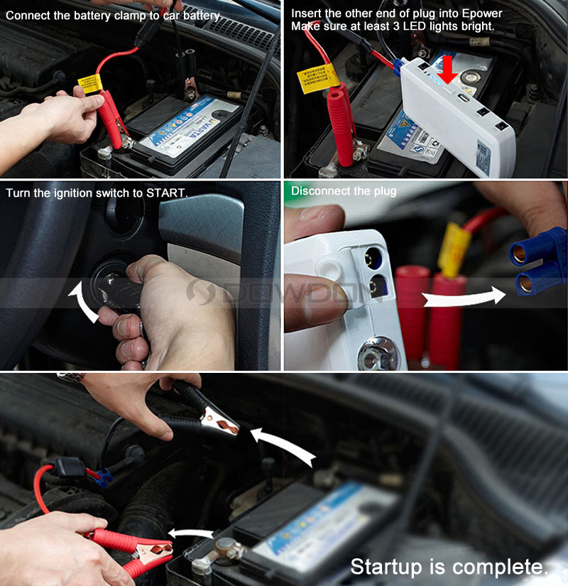 15000mAh Power Bank Multi-Function Auto Car Jump Starter