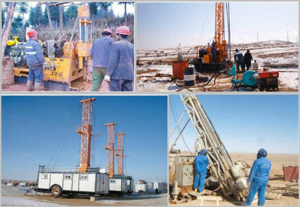 2017 Made in China Small 150m Low Speed Portable Borehole Water Well Core Drilling Rig Machine