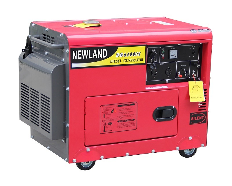 220V50Hz Electric Start 5kw Silent Diesel Generator