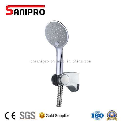 Sanipro Modern Design Push Button Plastic Shower Head