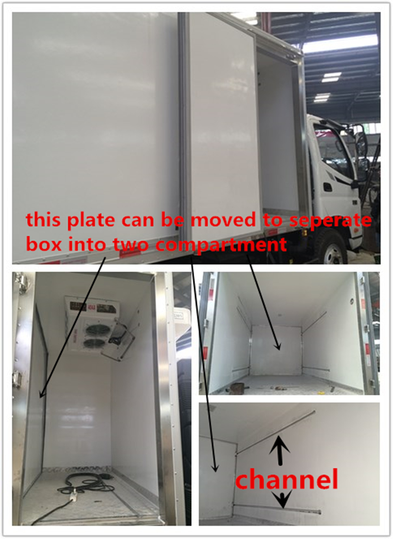 Factory Sales Aluminum Alloy Medical Garbage Collection Truck Insulated Van