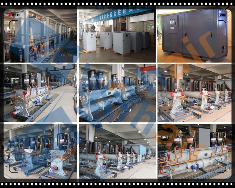 Industrial Type Water-Cooled Scroll Chillers