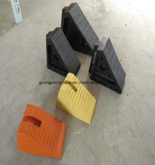 Rubber Wheel Chock, Wheel Stopper, Rubber Deceleration Strip, Rubber Cushion, Car Stopper