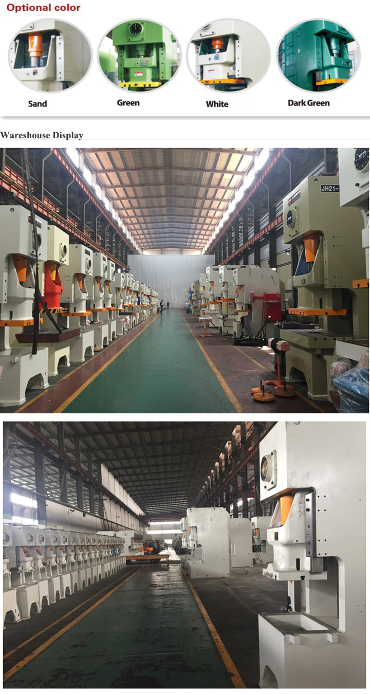 125 Ton Jh21 Mechanical Press Heat Transfer Machine OEM Manufacturer