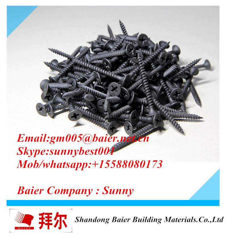 Black Screws for Drywall From China Factory