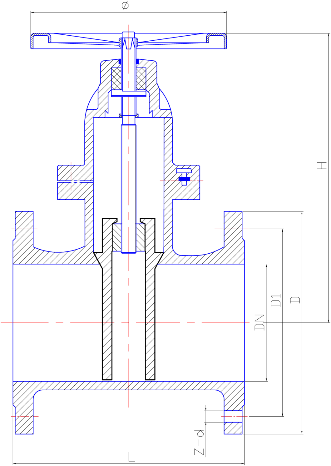 Manual Stainless Steel Gate Valve with UL/FM Certificate