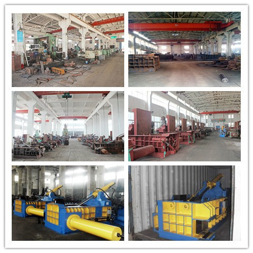 Copper Tube Diesel Engine Metal Baler Machine