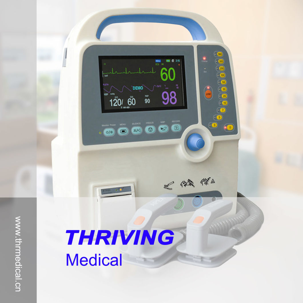 Thr-MD900c Portable Defibrillator with ECG