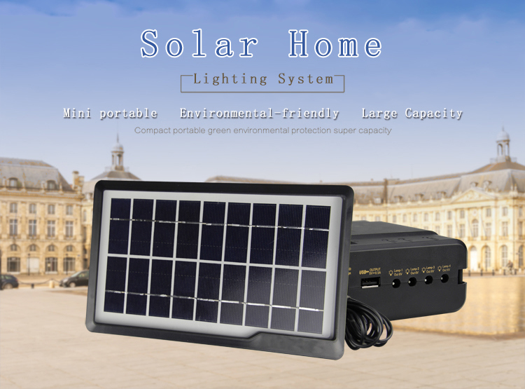 Solar Power Lighting Kit