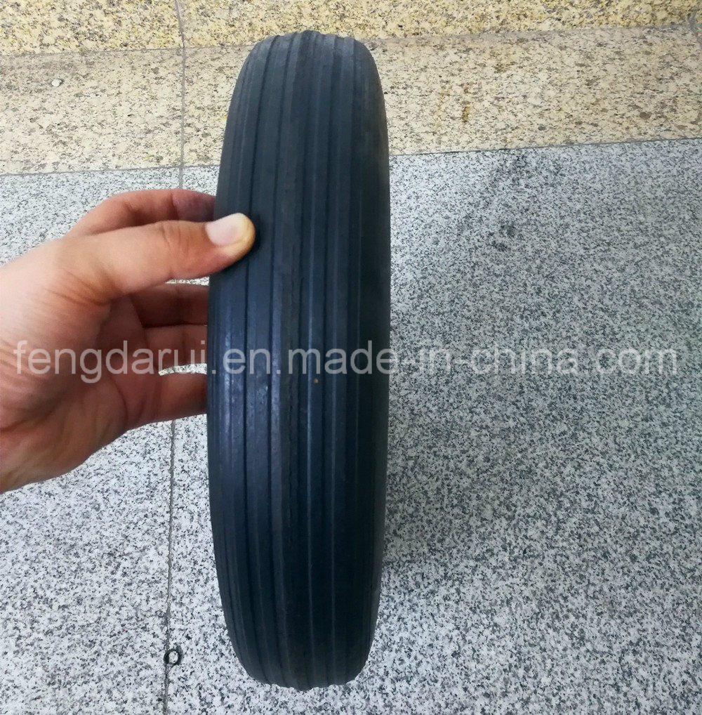 Hot Sale Rubber Solid Wheel (13''x3) Used for Wb3800