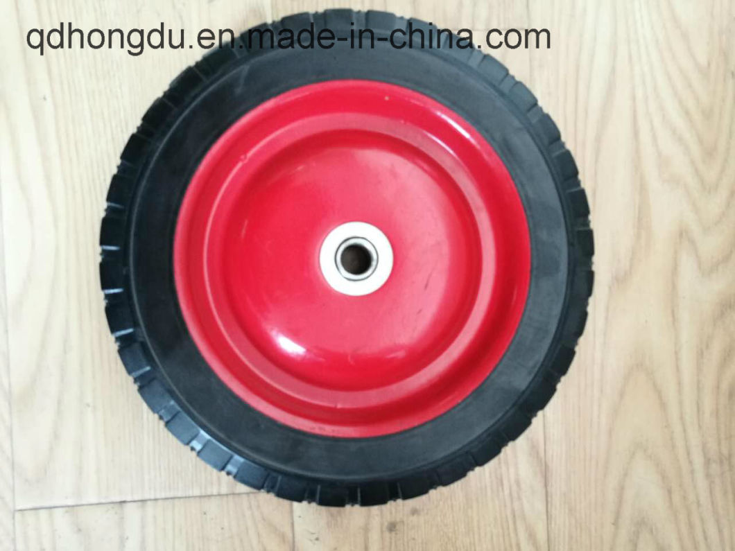10 Inch Semi Pneumatic Rubber Wheel for USA Market