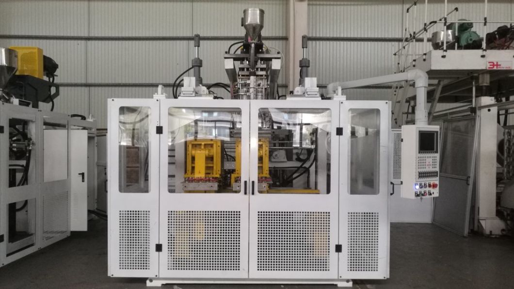 Double Station Single Head Extrusion Blow Molding Machine