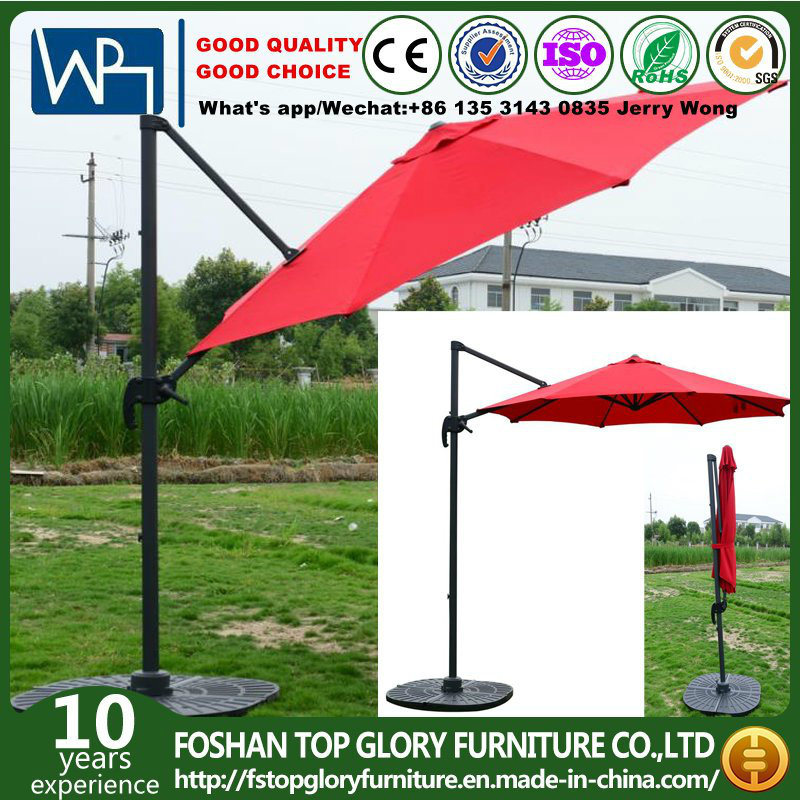 Patio Umbrella Sun Cantiliver Umbrellar for outdoor Wedding Party