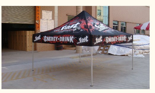 Canopy Metal Easy Pop up Tent Folding Canopy Shelter Tent, Custom Logo Printed Canopy Tent