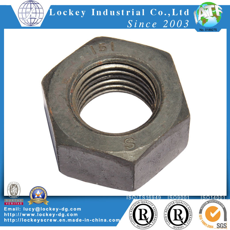 HDG Steel Hex Nut, 2h Nut, A194 Nut, A563 Nut