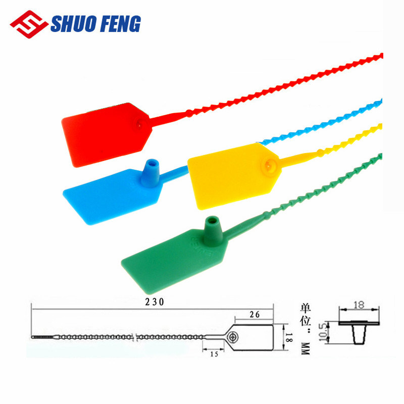 Numbered Pull Tight Plastic Strip Seal