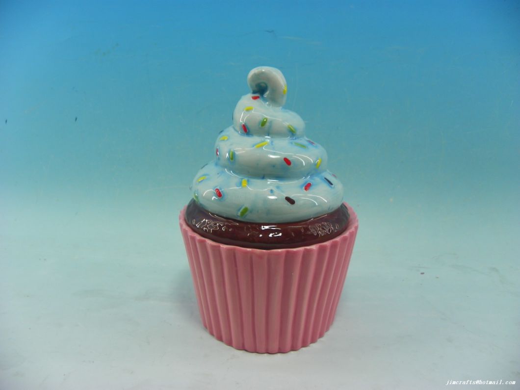 Best Selling Customized Ceramic Cake Cookie Candy Jar