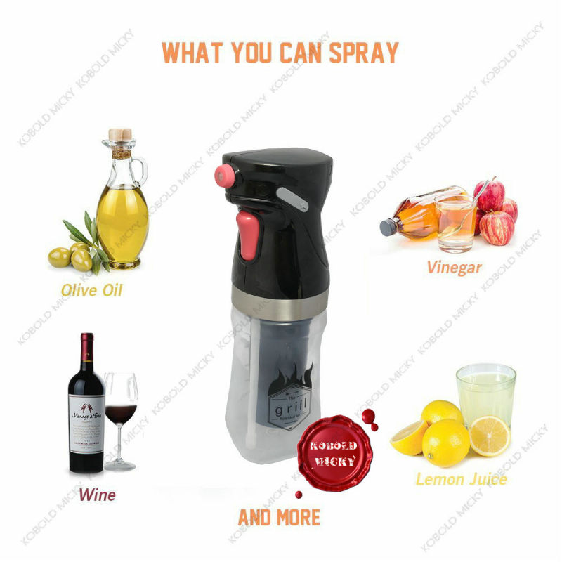 200ml Kitchen Cooking Oil BBQ Trigger Mist Oil Sprayer