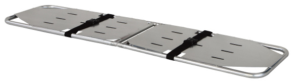 Aluminum Alloy Two Fold Medical Foldable Stretcher