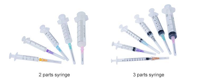 3ml 5ml 10ml 20ml Disposable Syringe with Needle Luer Lock / Luer Slip