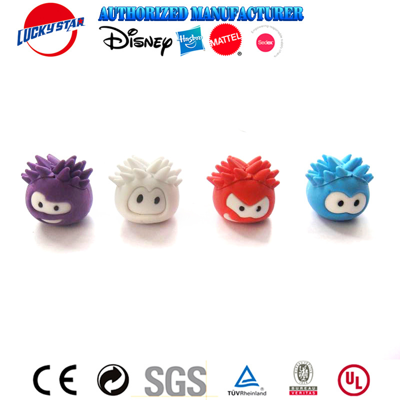 Factory Price Cute Ninja Erasers 3D Novelty Erasers for Sale