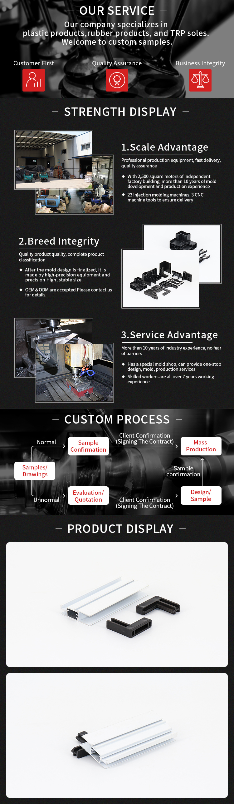 OEM Window Accessories Plastic Magnetic Window Accessories