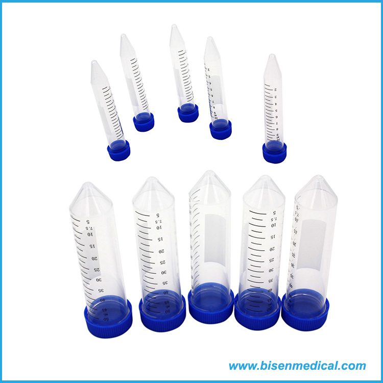 BS-B50 Plastic High Quality Disinfection Disposable Sterilized Centrifuge Tube Laboratory Test Tube with 5ml/10ml/50ml