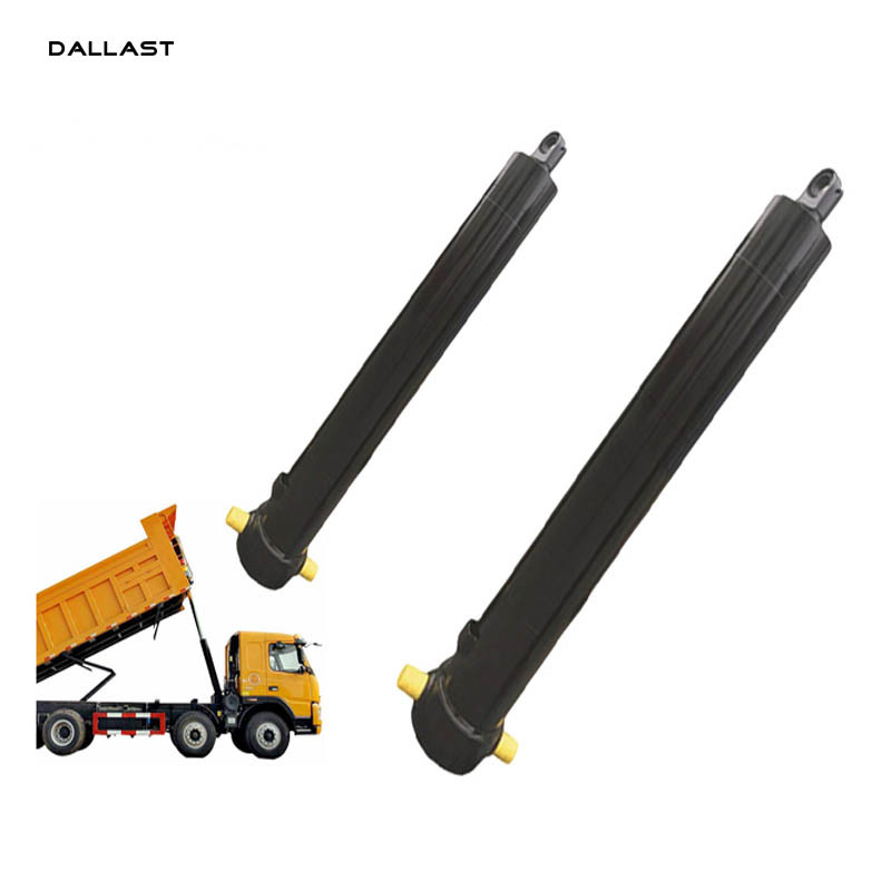 Dump Truck Hydraulic Cylinder Single Acting 10 Inch Stroke Standard