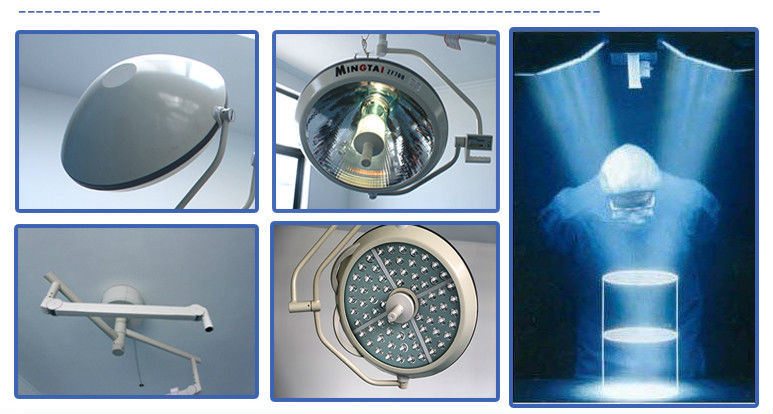 Ceiling Mounted Halogen Surgery Light Operating Lamp Imported Bulb