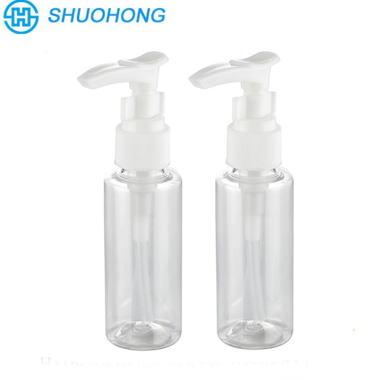 100ml Wholesale Clear Plastic Lotion Bottle for Shampoo