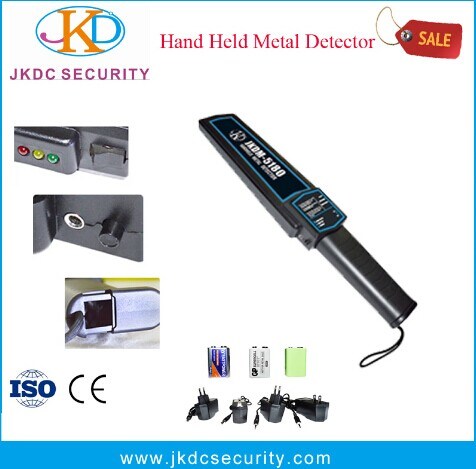 Security High Sensitivity Portable Rechargeable Hand Held Metal Detector