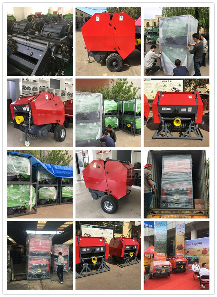 Ce Approved Ga0850 Mini Round Hay Baler /Hay Equipment