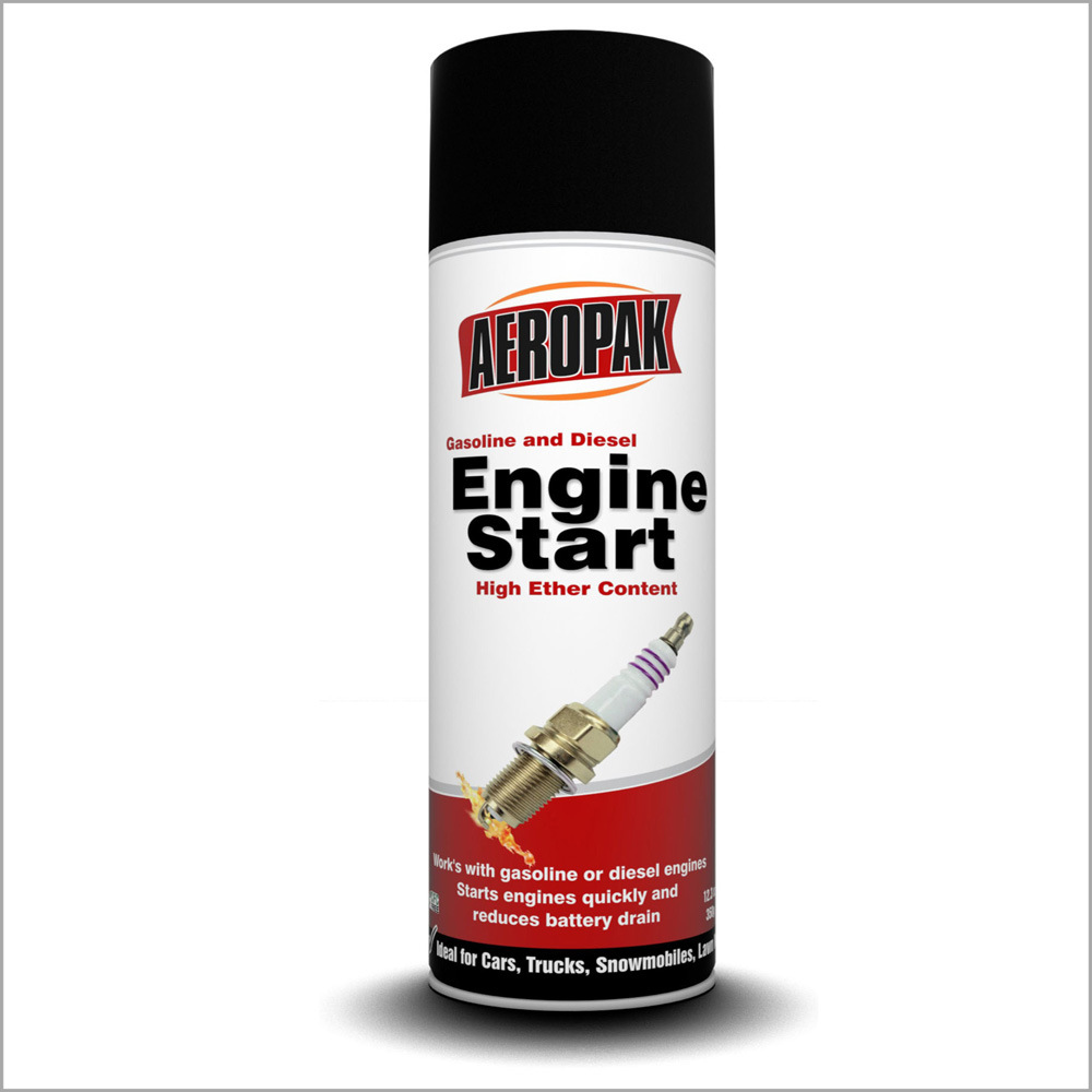 Low Temperature Start Starting Fluid Engine Starter