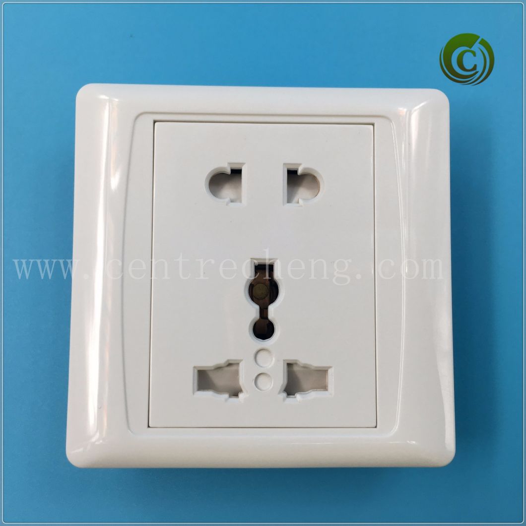 13A Wall Plug Outlet Dustproof Plug Plastic Plug Electrical Plug