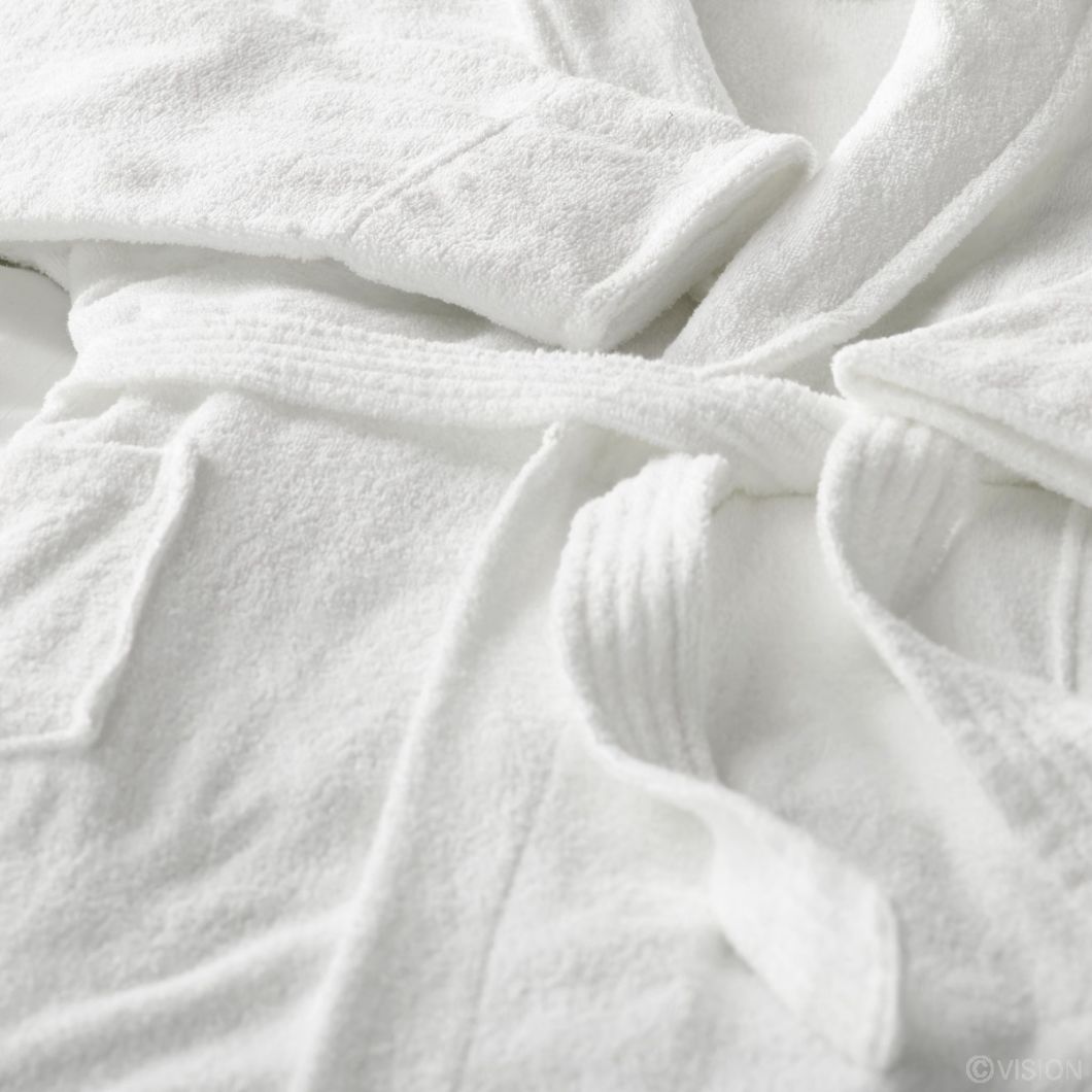 Nice Quality Hotel Velour Cotton Turkish Cotton Hotel Bathrobes (JRD398)