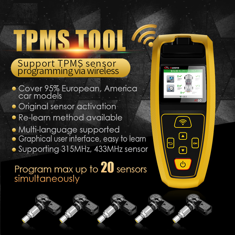 Tire Pressure Sensor Diagnostic Car TPMS Diagnostic Scanner Programming Tool