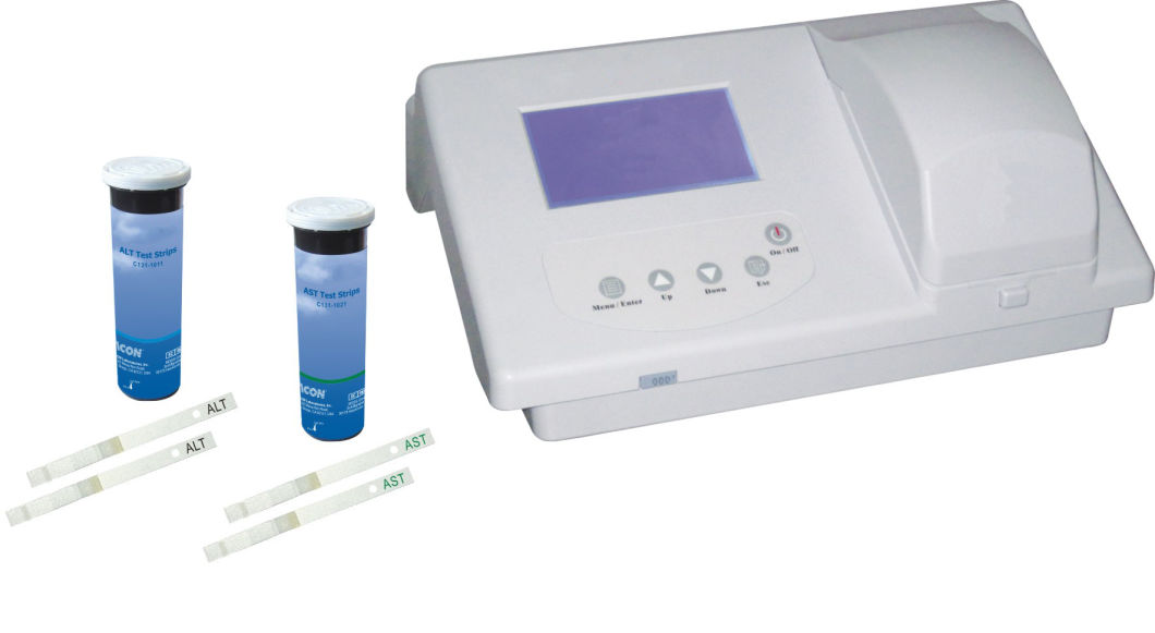 Lab Semi-Auto Clinical Blood Analyzer Portable Dry Chemistry Analyzer with Test Strips Mslda01
