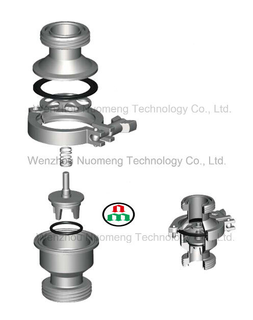 Sanitary Stainless Steel Check Valve for Pharmacy, Food and Beverage Processing