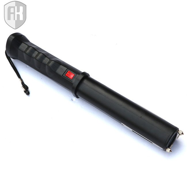 Strong LED Flashlight Stun Gun with Loud Alarm