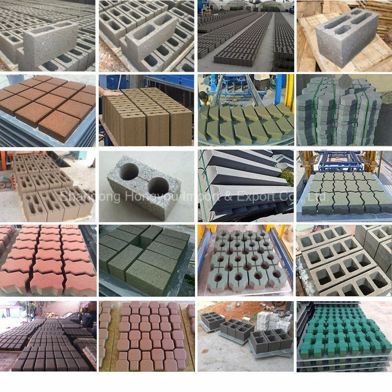 Qt6-15 Concrete Block Hydraulic Multi Purpose Brick Making Machine for Southeast Asia Market