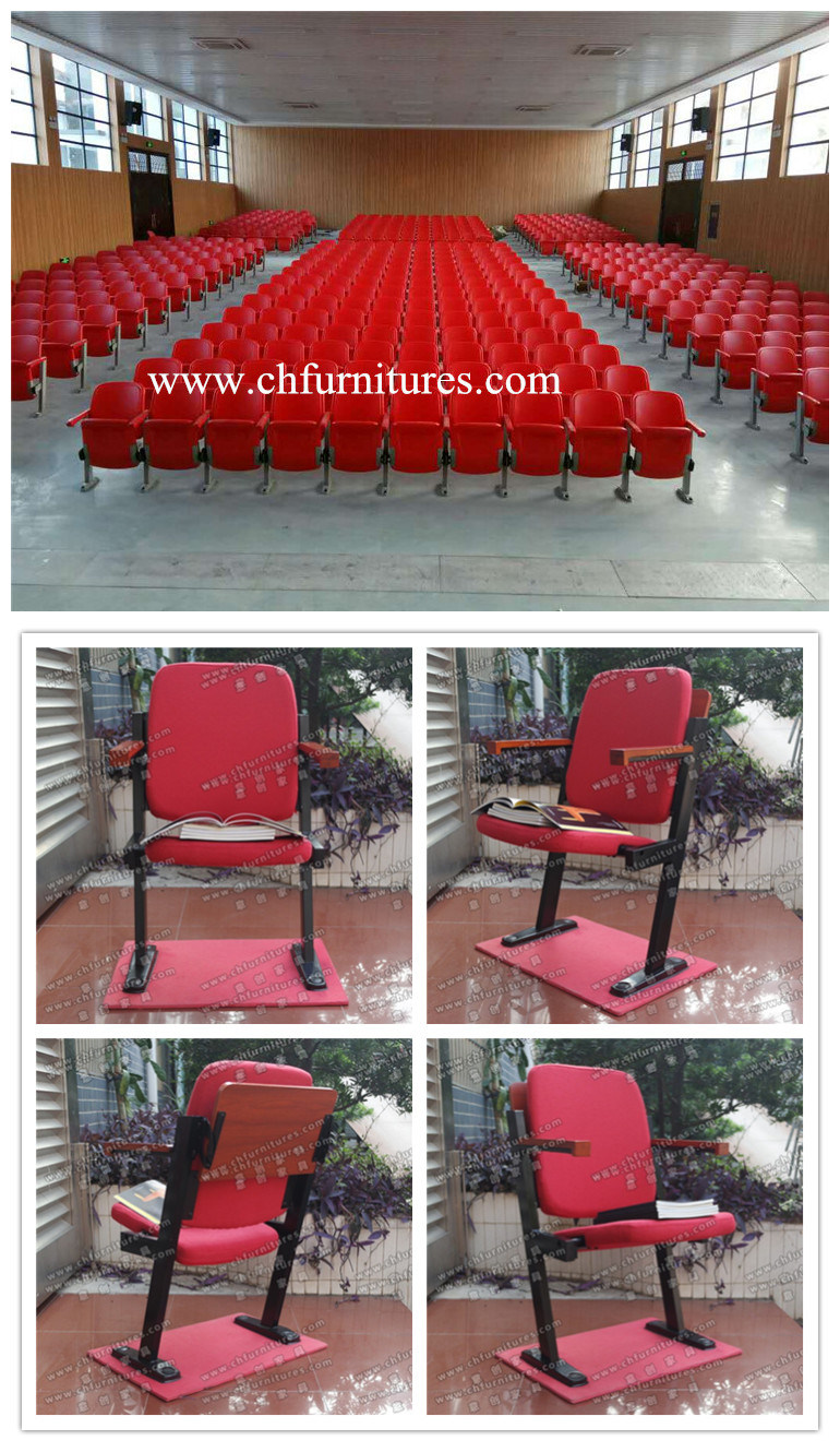 VIP Iron Cast Plastic Folding Stadium Chair with Armrest for Events and Outdoor Sports (YC-ZG69)