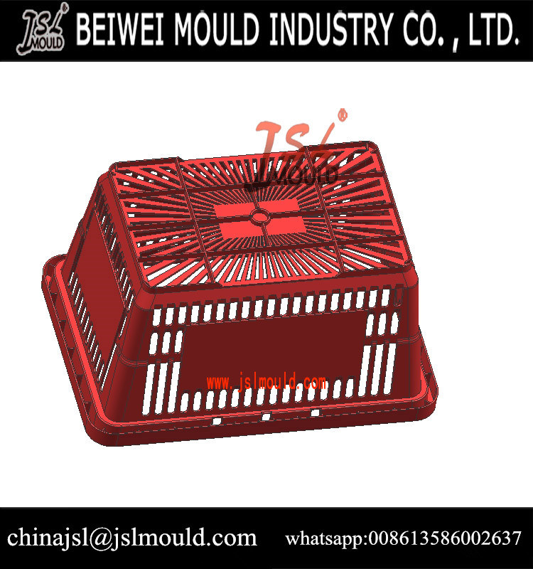 Customized Injection Plastic Shopping Basket Mould