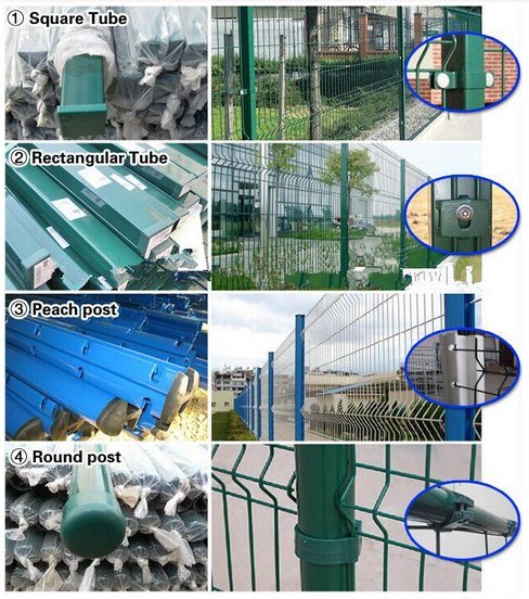 China PVC Coated Designed Wire Mesh Fence