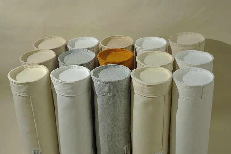 China Polyester, Nomex, Acrylic, PPS, PTFE, P84, Fiberglass Filter Dust Collector Filter Bag