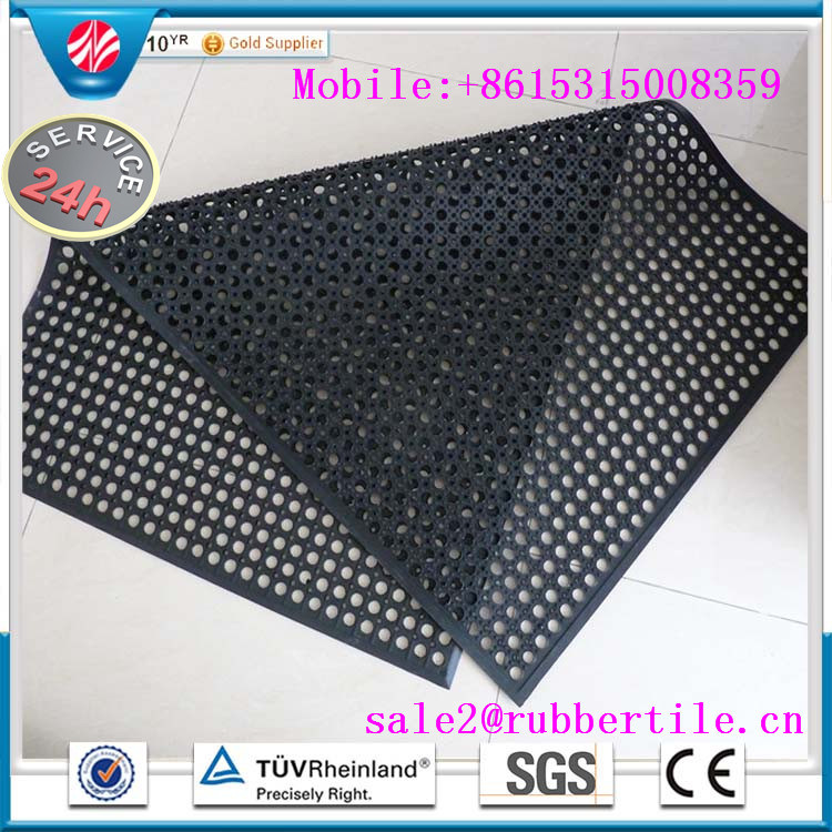 Work Safety Anti-Fatigue Rubber Mats /Drainage Rubber Door Mats (GM0404)