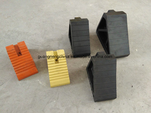 Easy Install Black Car Wedge/Wheel Chock/Buffer Block/Rubber Car Stopper