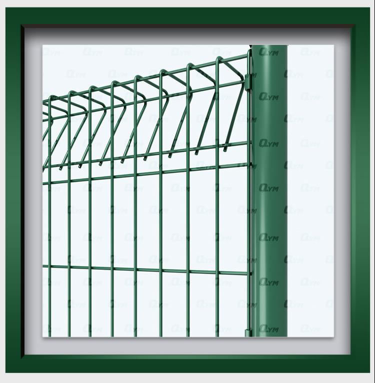 Galvanized and Polyester Powder Coated Triangle Brc Fence