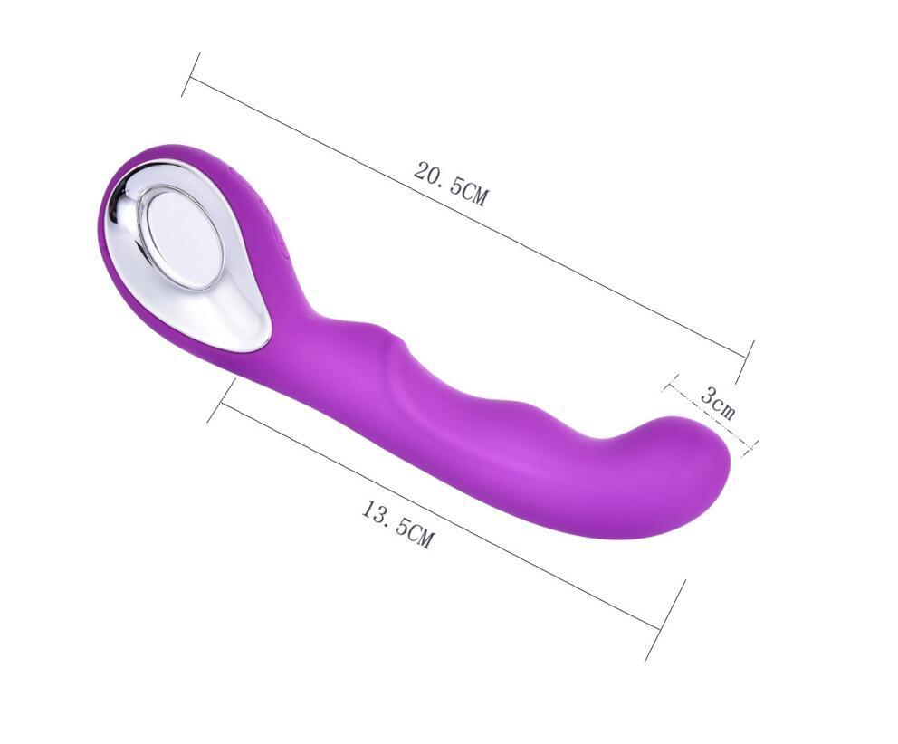 Cheap Hot 10 Speeds Silicone Dildo AV with Free Gift