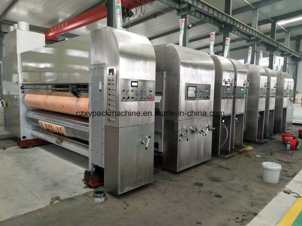 Carton Box Making Machine Corrugated Cardboard Slotting Printing Packaging Machine