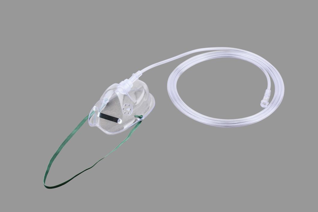 Medical Grade PVC Soft and Comfortable Oxygen Mask Msltn01